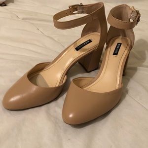 Worn once nude heels